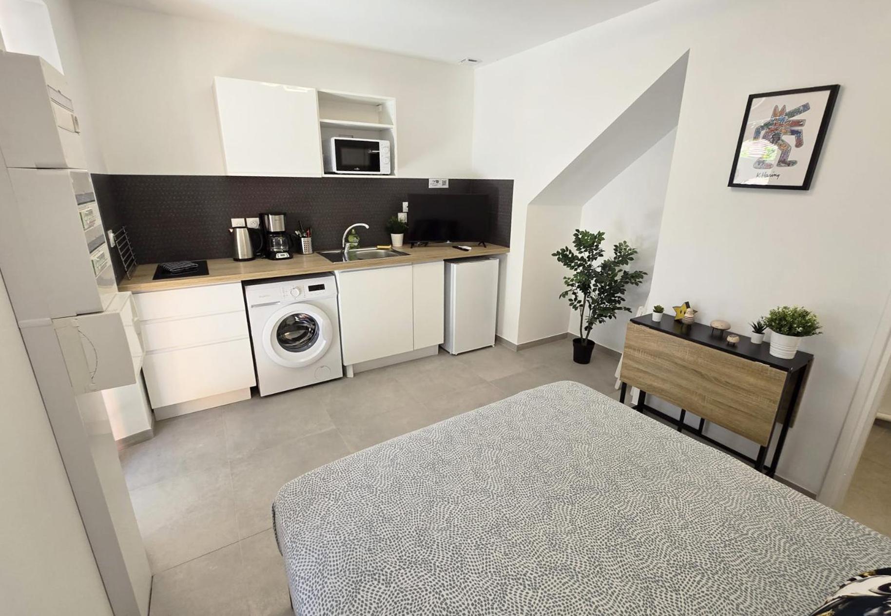 Gregbnb - Studio 17M2 - Terrasse - Clim - Ouest - 4 Toulon Exteriör bild